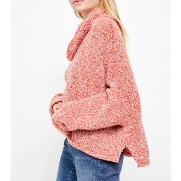 FREE PEOPLE BFF Cowl Neck Sweater Top - Picture 2 of 11